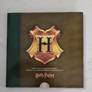 2001 Royal Canadian Mint Harry Potter Collector Board With Coins